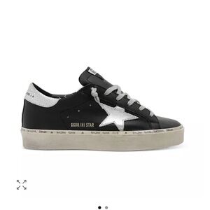 Golden Goose Black Hi Star Sneakers 35